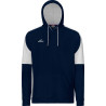 Sweat à capuche Eldera Naja marine gris