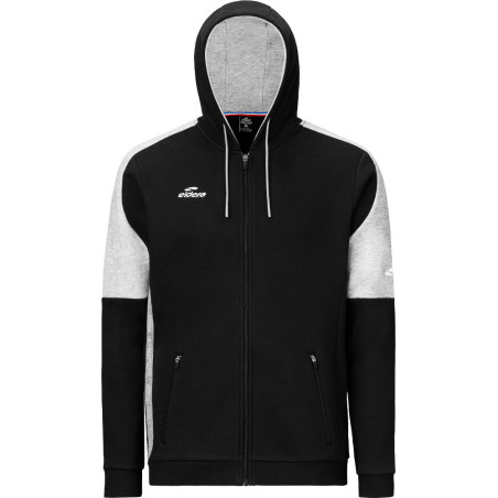 Veste à capuche Eldera Naja noir gris