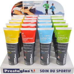 Lot de 20 gels et crèmes de sport