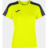 Maillot Femme Joma Academy III Yellow Fluor Black face