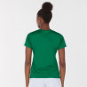 Maillot Femme Joma Academy III Green Medium White dos
