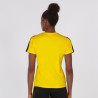 Maillot Femme Joma Academy III Yellow Black dos