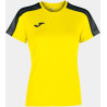 Maillot Femme Joma Academy III Yellow Black face