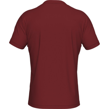 Maillot ERREA MARK  MAROON/WHITE DOS