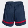 Short Femme Joma Tokio Dark Navy Red dos