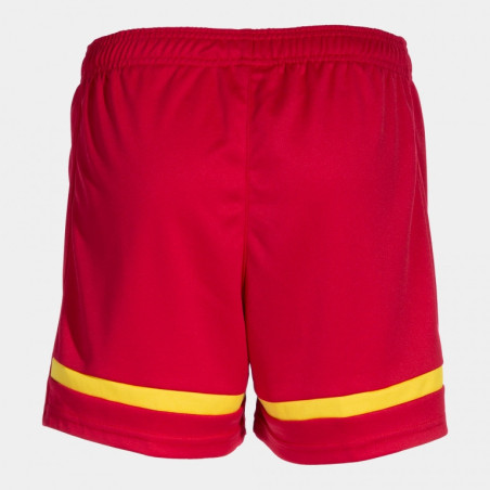Short Femme Joma Tokio Red Yellow dos