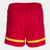Short Femme Joma Tokio Red Yellow dos