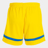 Short Femme Joma Tokio Yellow Royal dos