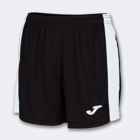 Short Femme Joma Maxi Black White face