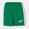 Short Femme Joma Maxi Green Medium White face
