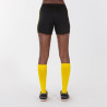 Short Femme Joma Maxi Black Yellow dos