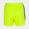 Short Femme Joma Maxi Yellow Fluor Black dos