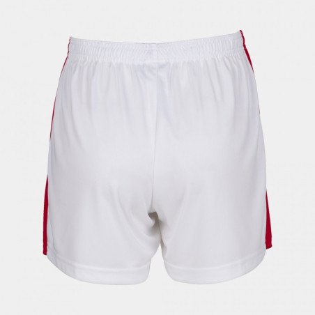 Short Femme Joma Maxi White Red dos
