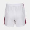 Short Femme Joma Maxi White Red dos