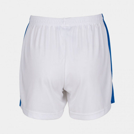 Short Femme Joma Maxi White Royal dos