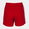 Short Femme Joma Maxi Red White dos