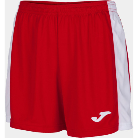 Short Femme Joma Maxi Red White face
