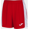 Short Femme Joma Maxi Red White face