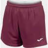 Short Femme Joma Paris II Burgundy face