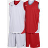 Ensemble de basket réversible Joma Kansas Red White face