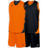 Ensemble de basket réversible Joma Kansas Orange Black face