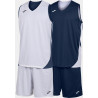 Ensemble de basket réversible Joma Kansas Navy White face