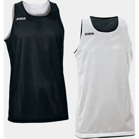 Maillot de basket réversible Joma Aro Black/White face