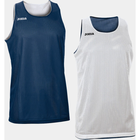 Maillot de basket réversible Joma Aro Navy/White face