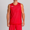 Maillot de basket réversible Joma Aro Red/White face