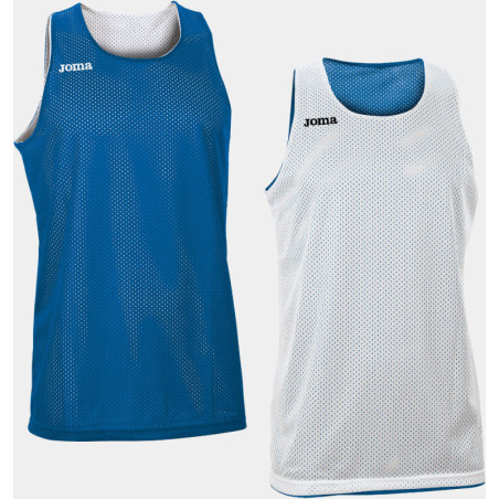 Maillot de basket réversible Joma Aro Royal/White face