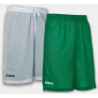 Short de basket réversible Joma Rookie White/Green Medium face