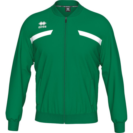 Veste de survêtement ERREA MICK GREEN/WHITE