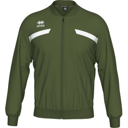 Veste de survêtement ERREA MICK MILITARY GREEN/WHITE