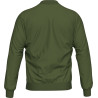 Veste de survêtement ERREA MICK MILITARY GREEN/WHITE DOS