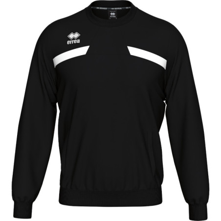 Sweat ERREA MATT BLACK/WHITE