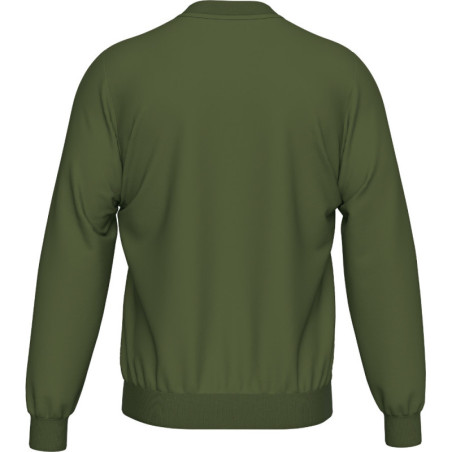Sweat ERREA MATT MILITARY GREEN/WHITE DOS