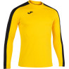 Maillot manches longues Joma Academy III Yellow Black face