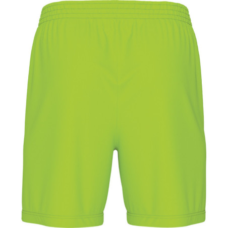 Short ERREA New Skin vert fluo dos
