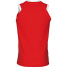 Maillot de basket ERREA Dayton ROUGE DOS