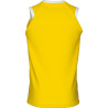 Maillot de basket ERREA Dayton JAUNE DOS