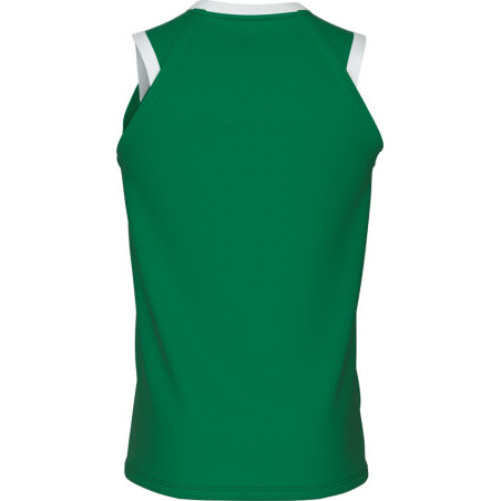 Maillot de basket ERREA Dayton VERT DOS