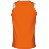 Maillot de basket ERREA Dayton ORANGE DOS