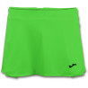 Jupe de tennis Joma Open II Green Fluor face