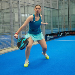 Jupe de tennis Joma Open II Pool Blue face