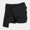 Jupe de tennis Joma Torneo III Black White face