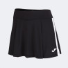 Jupe de tennis Joma Torneo III Black White face