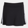 Jupe de tennis Joma Torneo III Black White dos