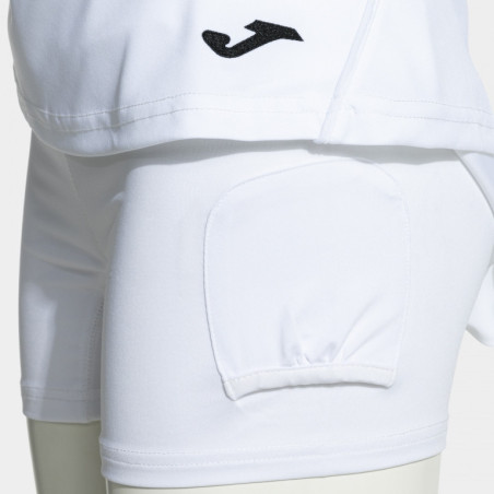Jupe de tennis Joma Katty II White côté