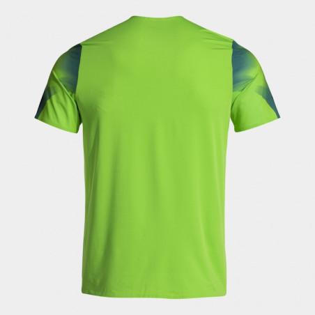Maillot de running Joma Elite XI Green Fluor Dark Navy dos