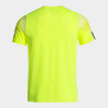 Maillot de running Joma Elite XI Yellow Fluor Black dos